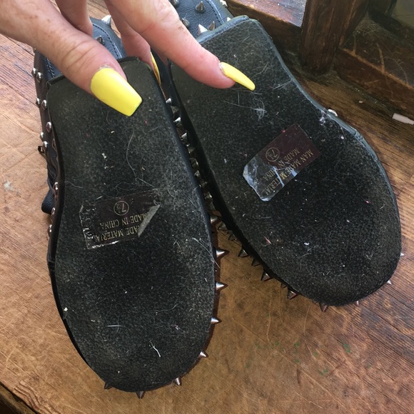 Platform heel-less wedges - Picture 3 of 3